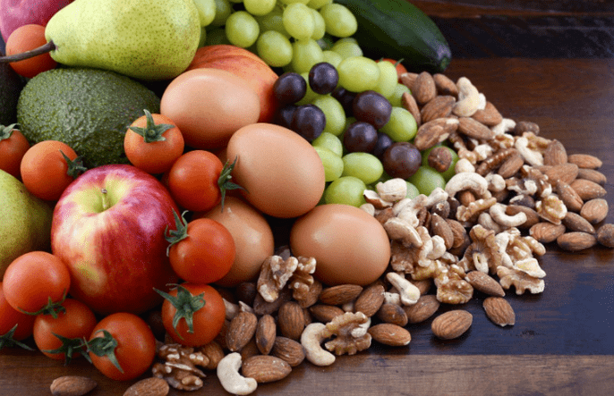 Velles de fruits noix